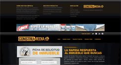 Desktop Screenshot of construmedia.com.do
